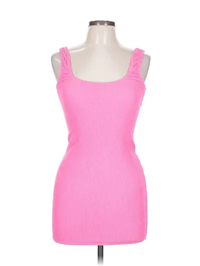 Pre-owned Good American Cocktail Dress In Pink
