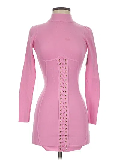 Pre-owned Good American Cocktail Dress In Pink