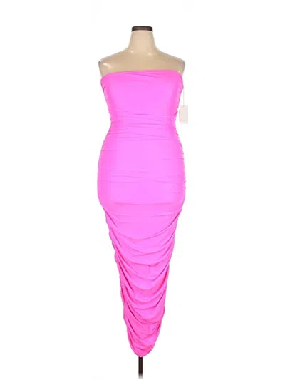 Good American Cocktail Dress In Pink