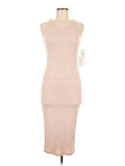 Pre-owned Good American Cocktail Dress In Tan