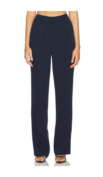 Good American Column Trouser In Navy