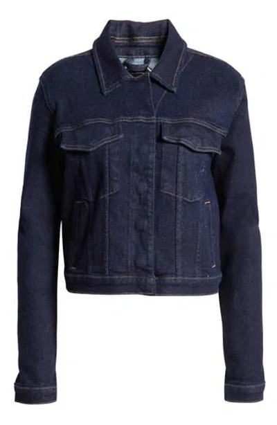 GOOD AMERICAN GOOD AMERICAN COMMITTED TO FIT DENIM JACKET