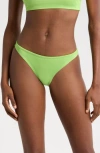 Good American Compression Better Bikini Bottoms Lime