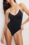Good American Compression Deep Dive One-piece Swimsuit