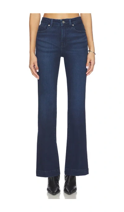 Good American Compression Good Classic Bootcut Jeans In Blue