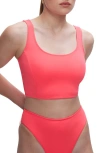 GOOD AMERICAN GOOD AMERICAN COMPRESSION SCUBA BIKINI TOP