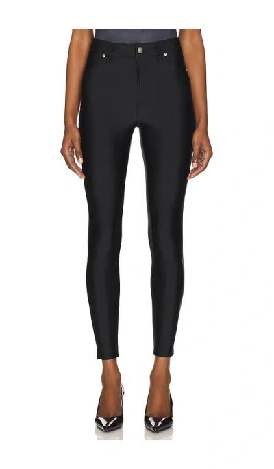 Good American Compression Shine Good Waist In Black