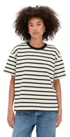 Good American Cotton Oversized Tee In White