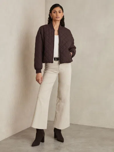 Good American Cream Cropped Palazzo Jeans