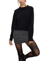Good American Crystal Crewneck Sweatshirt In K