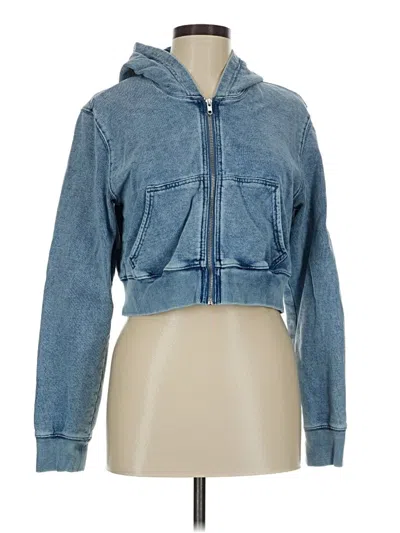 Pre-owned Good American Denim Jacket In Blue