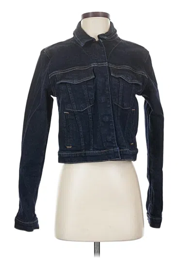 Pre-owned Good American Denim Jacket In Blue