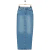 Good American Denim Maxi Skirt