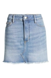 Good American Denim Miniskirt In Indigo597
