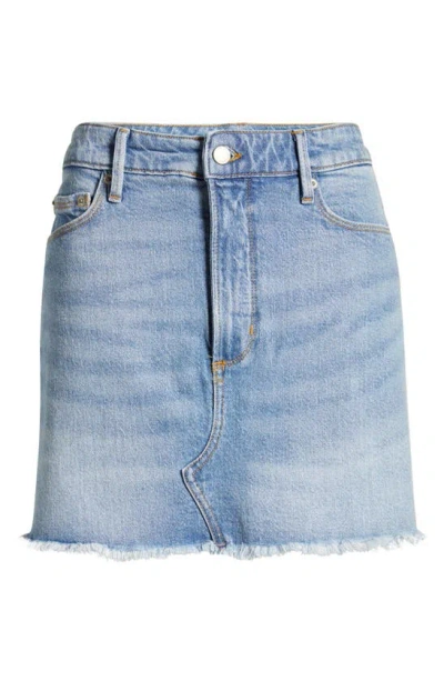 Good American Denim Miniskirt In Indigo597