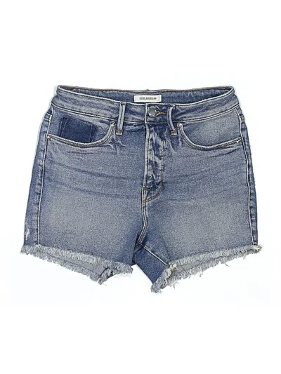 Pre-owned Good American Denim Shorts In Blue
