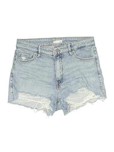 Pre-owned Good American Denim Shorts In Blue