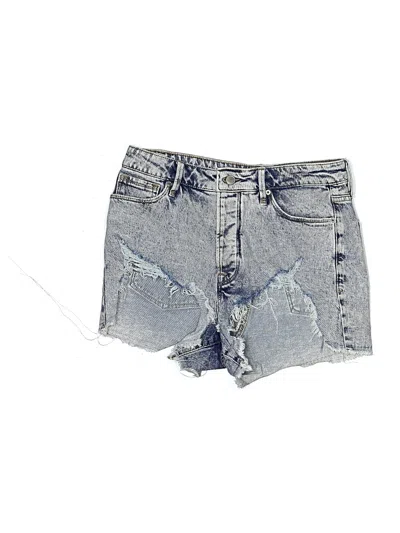 Pre-owned Good American Denim Shorts In Blue