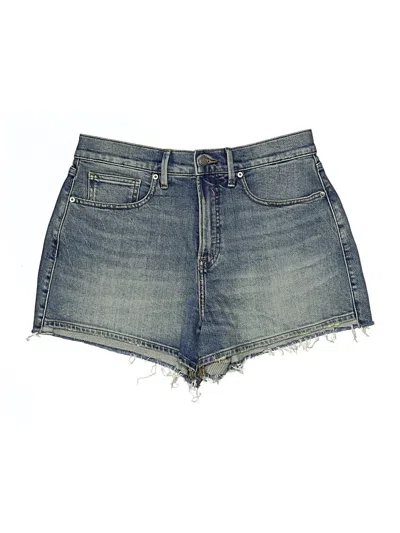 Pre-owned Good American Denim Shorts In Blue