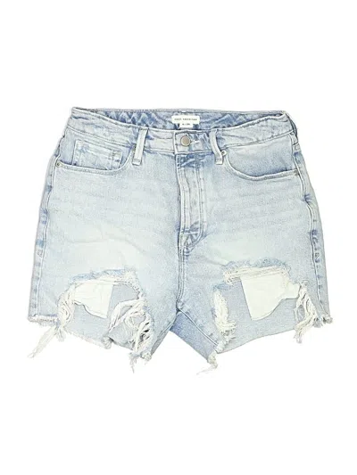 Pre-owned Good American Denim Shorts In Blue