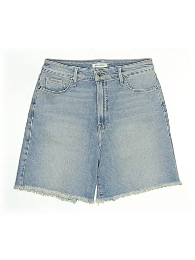 Pre-owned Good American Denim Shorts In Blue