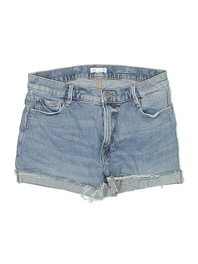 Pre-owned Good American Denim Shorts In Blue