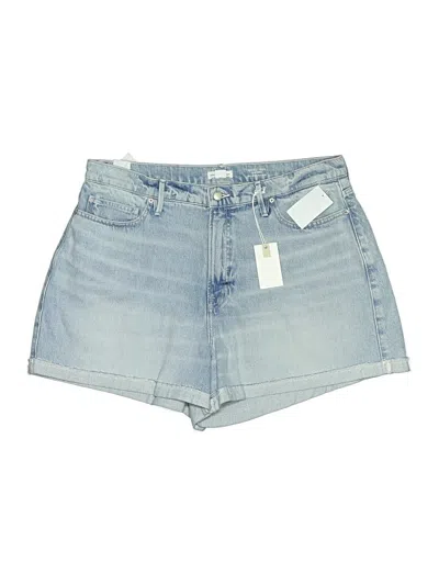 Pre-owned Good American Denim Shorts In Blue