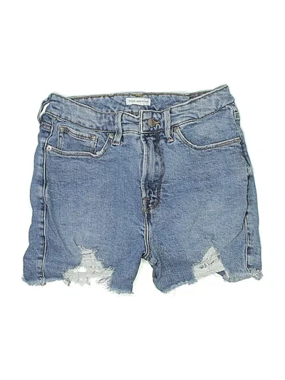 Pre-owned Good American Denim Shorts In Blue