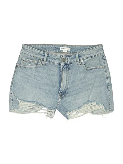 Pre-owned Good American Denim Shorts In Blue