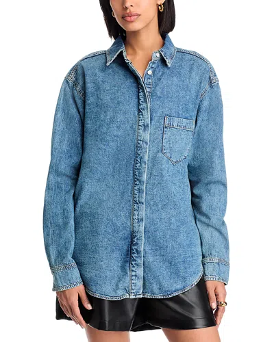 GOOD AMERICAN DENIM UNIFORM SHIRT