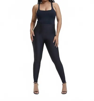 Good American Disco Boss Leggings In Black