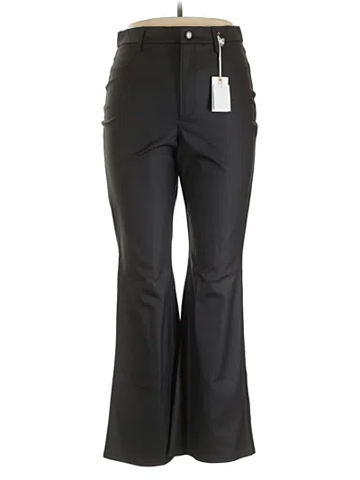 Pre-owned Good American Dress Pants In Black