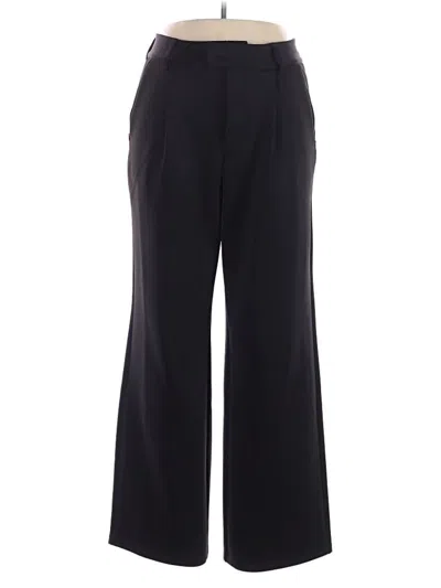 Pre-owned Good American Dress Pants In Black