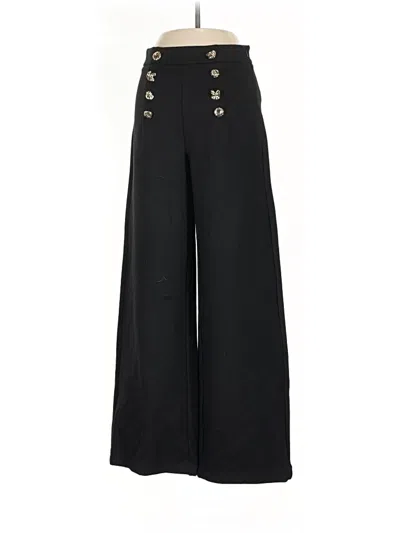 Pre-owned Good American Dress Pants In Black