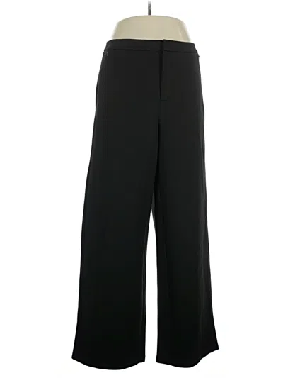 Pre-owned Good American Dress Pants In Black