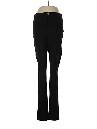 Pre-owned Good American Dress Pants In Black