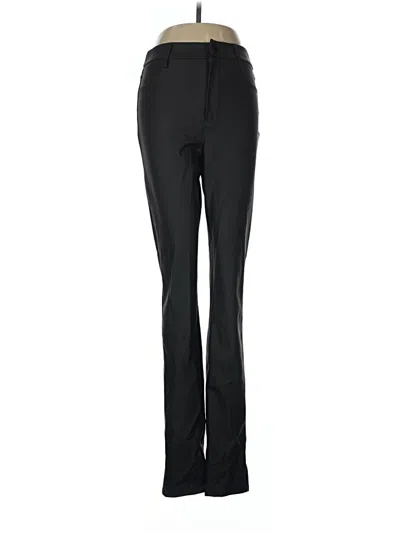 Pre-owned Good American Dress Pants In Black