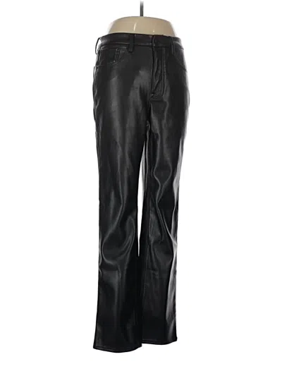 Pre-owned Good American Dress Pants In Black