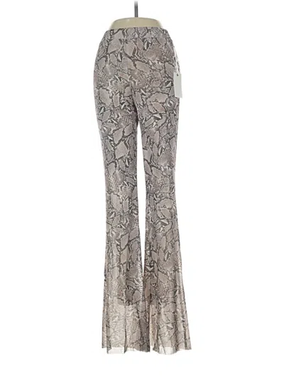Pre-owned Good American Dress Pants In Silver