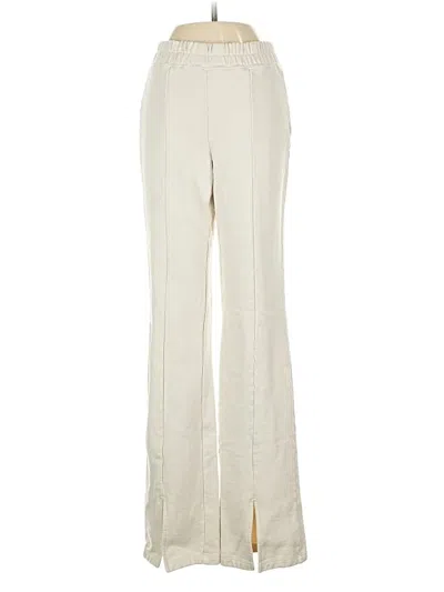 Pre-owned Good American Dress Pants In White