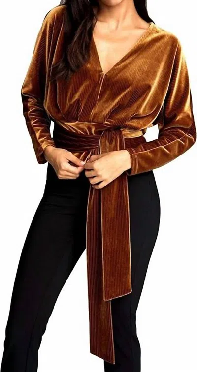 Good American Dress Up And Down Top In Copper In Brown