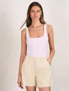 Good American Ecru Long Shorts In Neutral