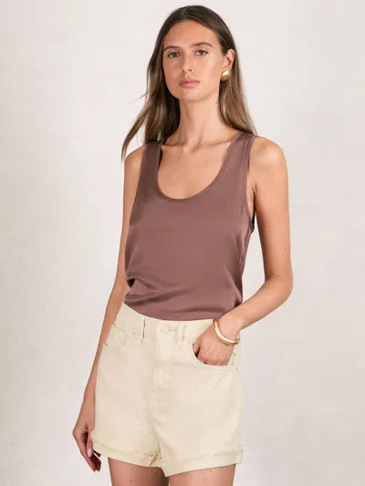 Good American Ecru Shorts In Neutral