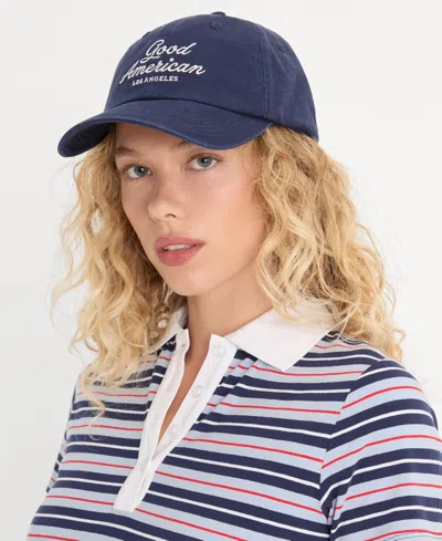Good American Embroidered Baseball Hat, Created For Macy's In Blue
