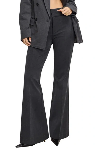 Good American Essential Flare Leg Pants In Black