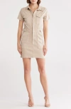 Good American Fit For Success Denim Utility Dress