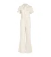 Good American Fit For Success Jumpsuit In Beige