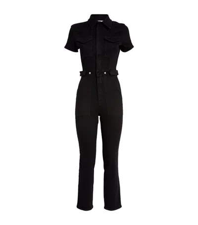 Good American Fit For Success Jumpsuit In Black001