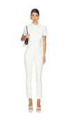 Good American Fit For Success Jumpsuit In Cloud White001