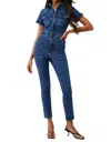 Good American Fit For Success Denim Jumpsuit